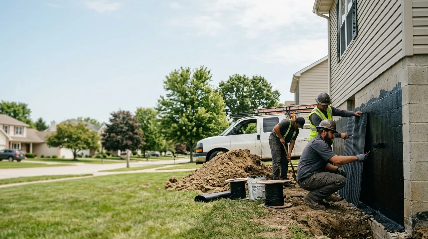 Basement Waterproofing in Brinkhaven, OH near me
